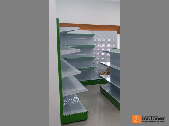 Estantes metálicas, Estantes de Supermercado, Estantes para Papelaria