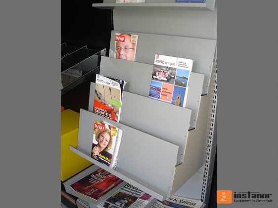 Estantes metálicas, Estantes de Supermercado, Estantes para Papelaria