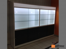 Vitrina para exposição 